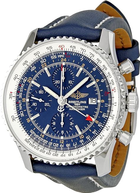 breitling uhr herren blaues zifferblatt|Breitling navitimer kaufen.